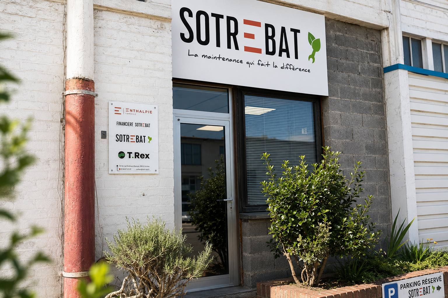 Locaux de l'agence T-Rex à Sin-le-Noble, agence événementielle et communication digitale dans le Douaisis