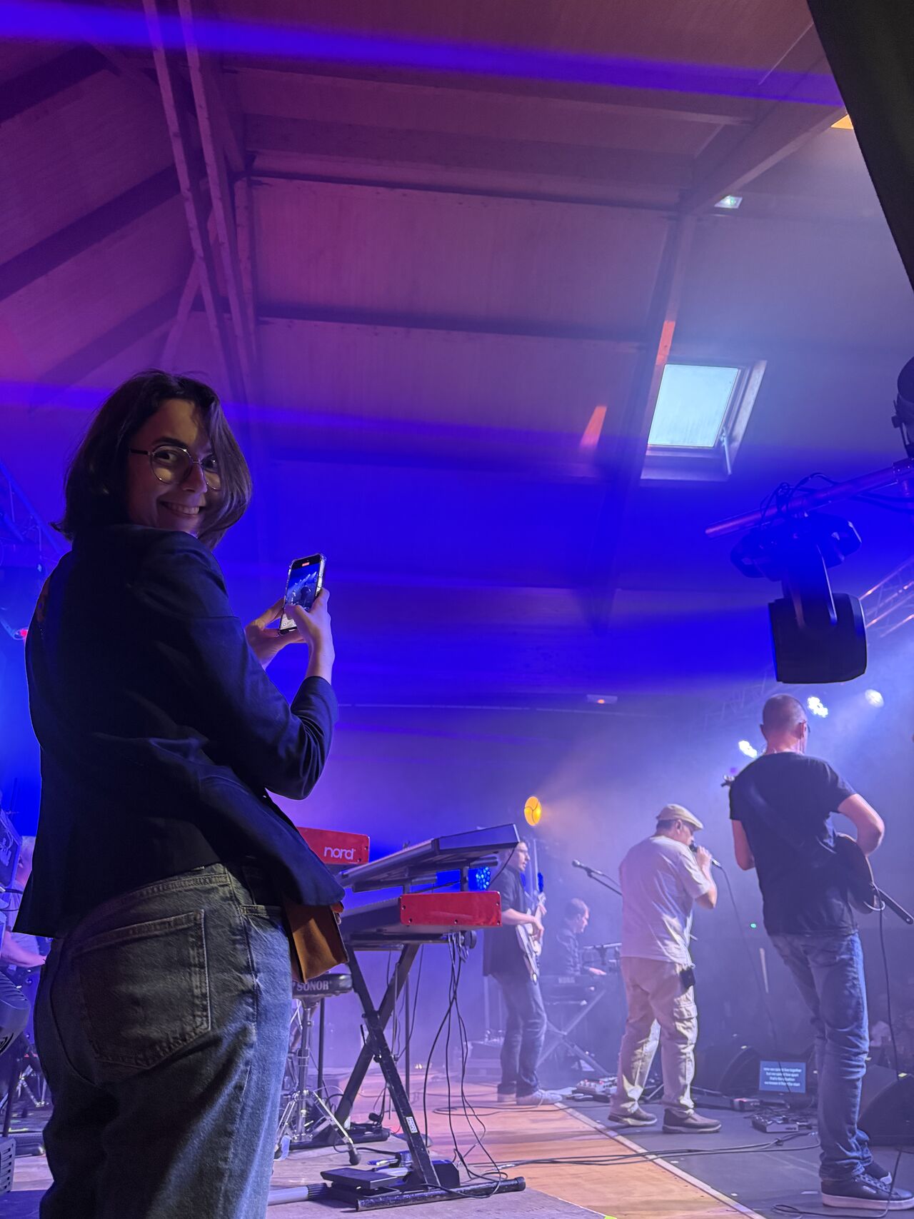 Marie-Charlotte Richard de l'agence T-Rex en coulisses au Lefor'fest #3